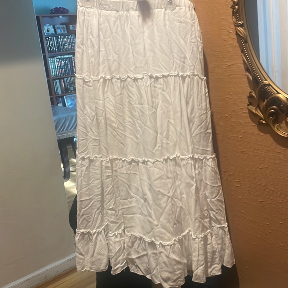 White brandy skirt